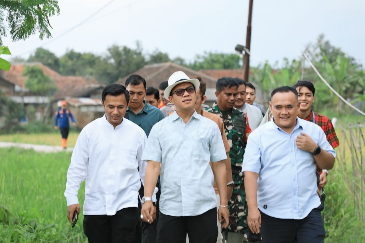 Tinjau Lokasi Bencana Angin Kencang Bojongsoang, KDS Prioritaskan Perbaikan 6 Rumah Warga Rusak Berat