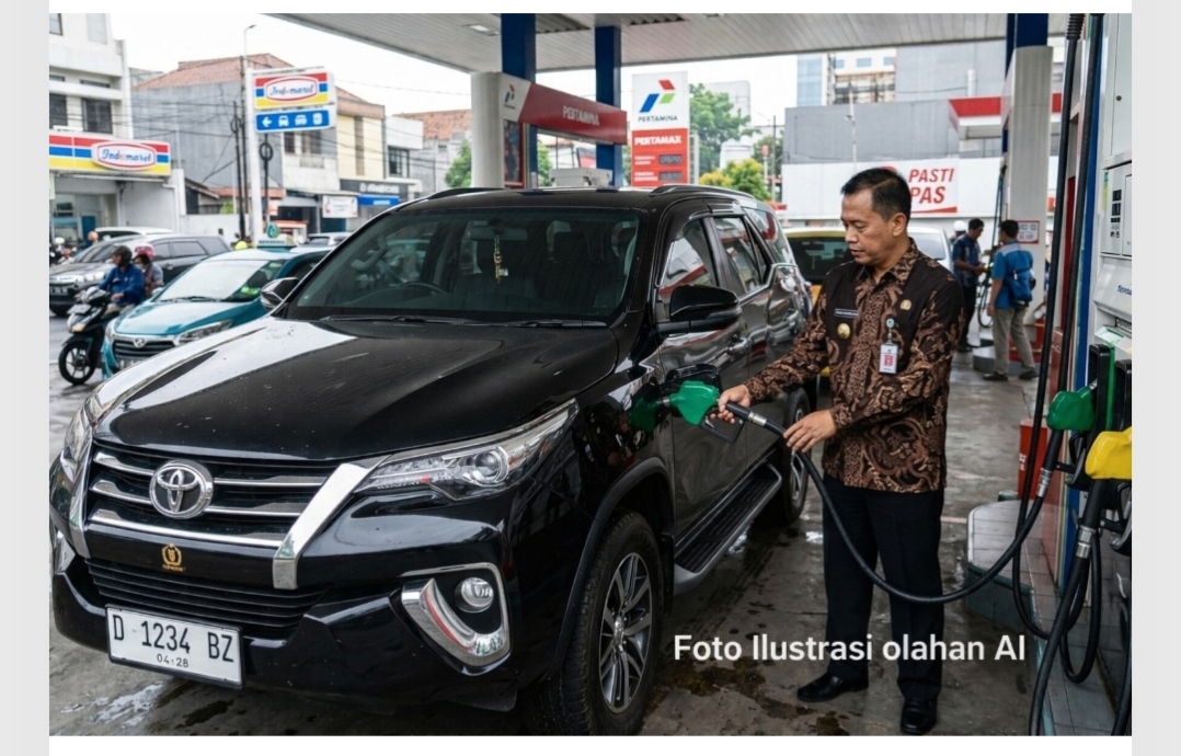 Pejabat Pemkot Bandung Diduga Embat Jatah BBM Operasional untuk Kendaraan Pribadi