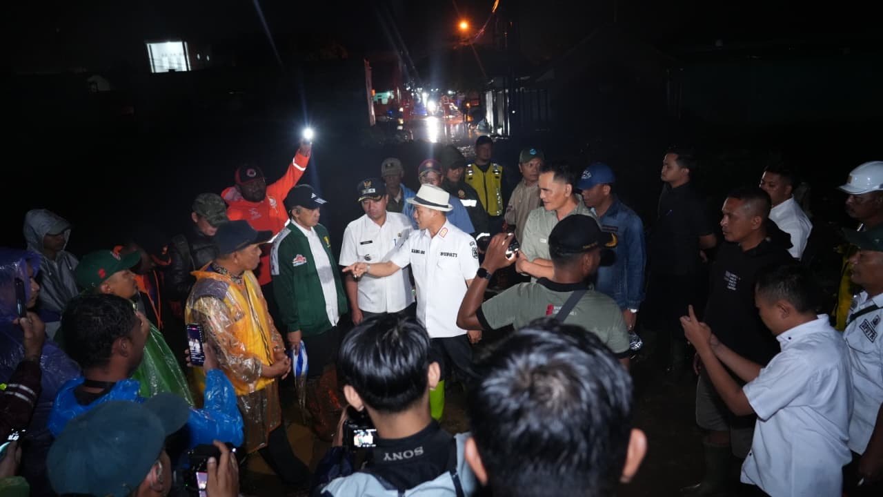 KDS Pantau Banjir Rancaekek, Pastikan Warga Terdampak Terlayani dengan Baik