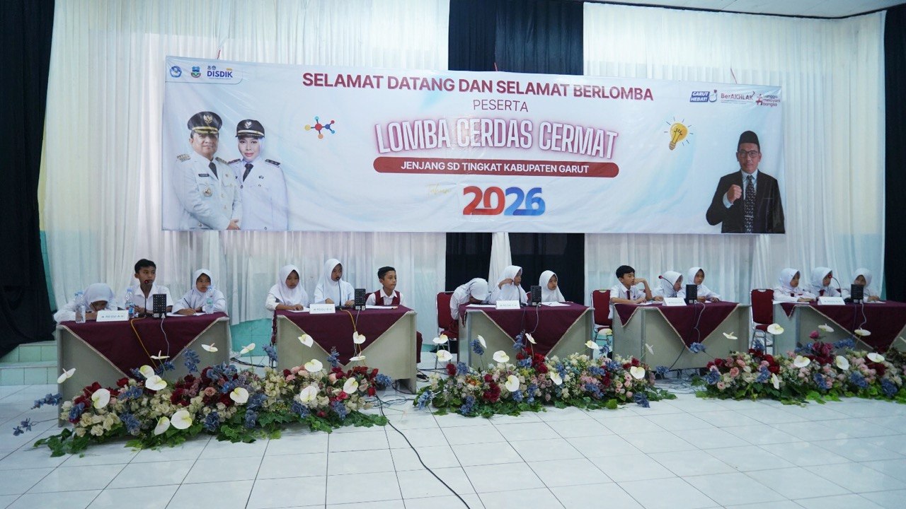 Tingkatkan Literasi, Disdik Garut Gelar Lomba Cerdas Cermat Jenjang SD Tahun 2026