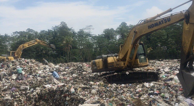 TPS Klegen Grabag Magelang Overload, Limbah Air Lindi Sampah Ancam Lingkungan Sekitar