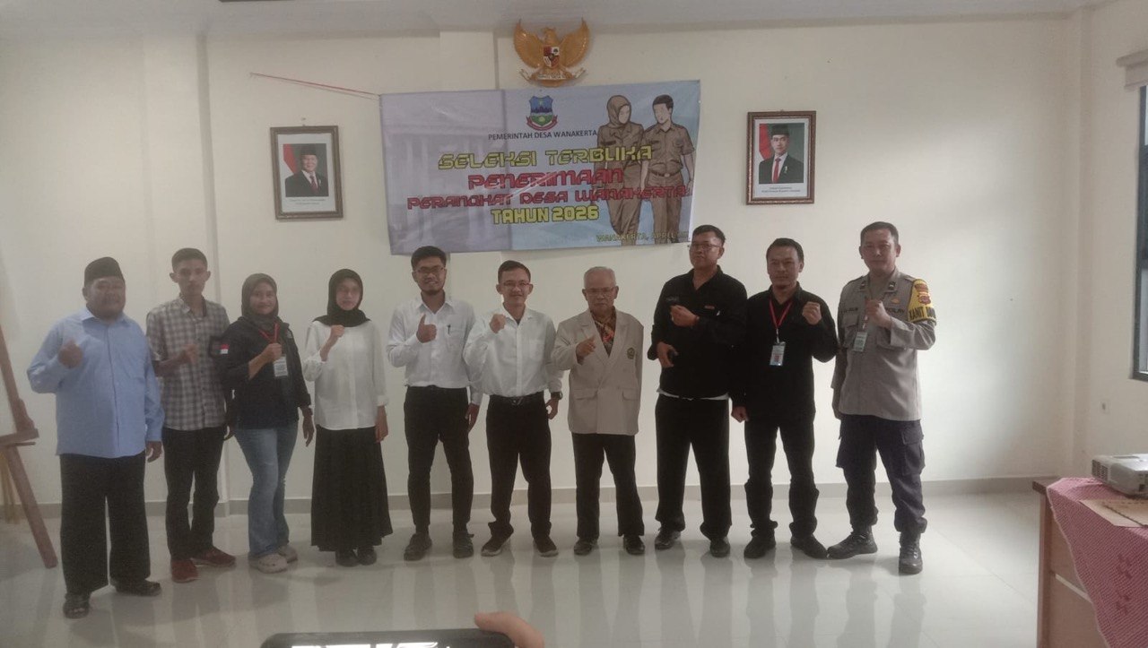 P3D Desa Wanakerta Kecamatan Cibatu Gelar Seleksi Calon Perangkat Desa