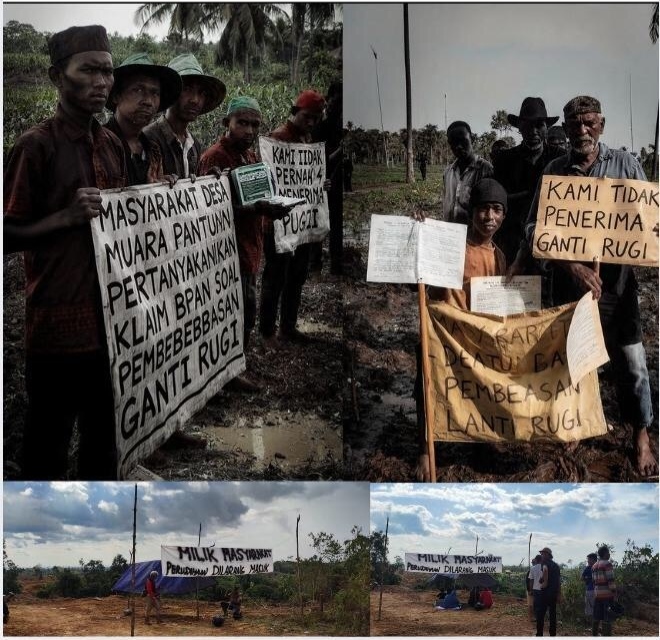 Warga Muara Pantun Tantang Klaim BPN: “Kami Tak Pernah Terima Ganti Rugi Satu Sen pun!”