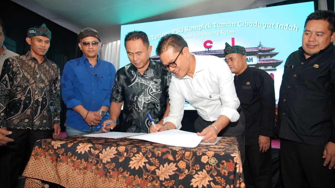 Tepati Janji, Bupati Bandung Terima PSU TCI: Pengembang Wajib Taat Aturan