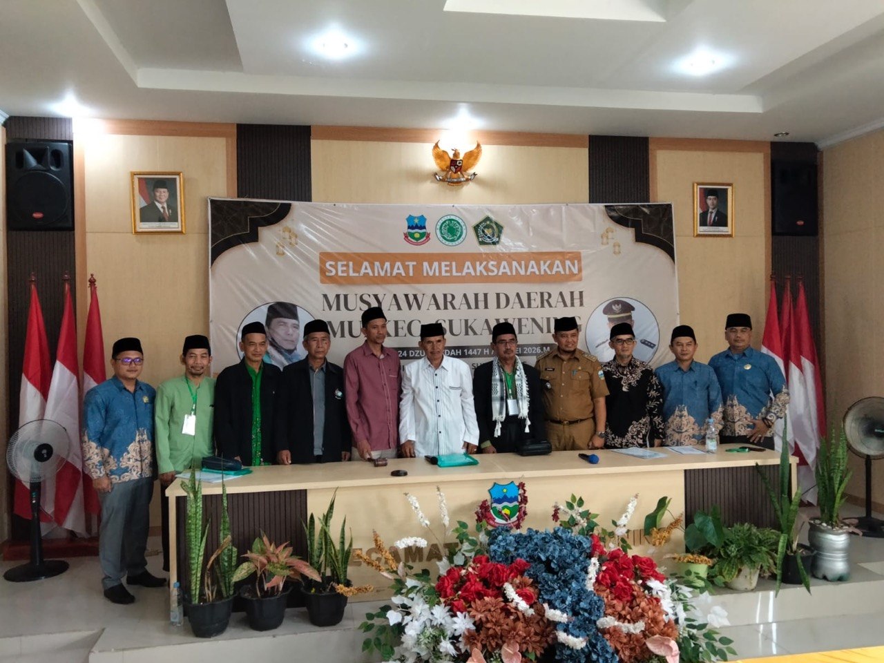 Hasil Musyawarah dan Pemilihan Ketua MUI Kecamatan Sukawening Menetapkan Kiai Rd Sya’ad Aliyudin M.Pd Sebagai Ketua Umum Periode Tahun 2026-2031