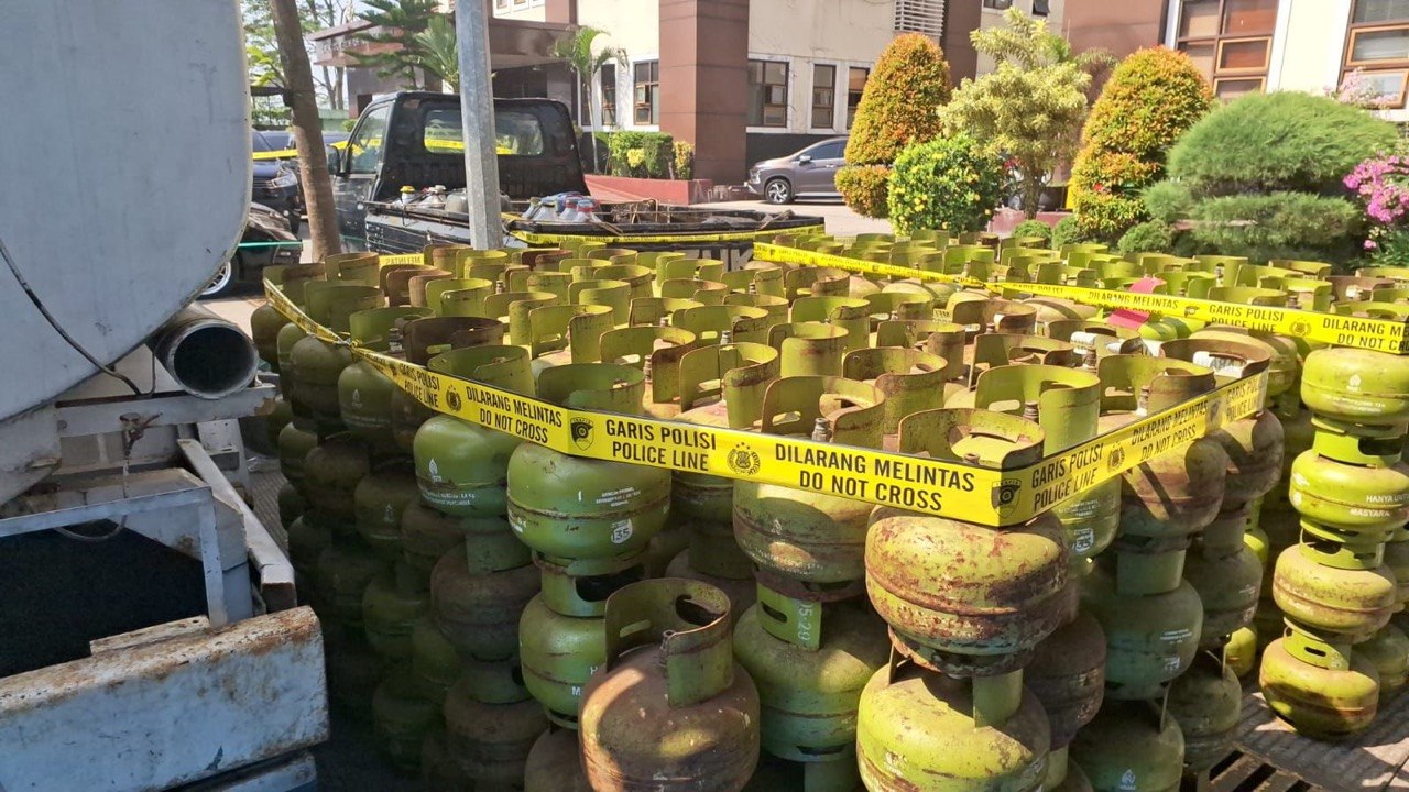 Ribuan Tabung LPG Bersubsidi Disita Polisi, Bogor Jadi Wilayah Terbanyak Pengungkapan