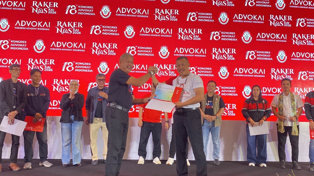 DPD KAI Jawa Barat Raih Penghargaan Nasional, Bukti Konsistensi Membangun Advokat Profesional dan Berintegritas