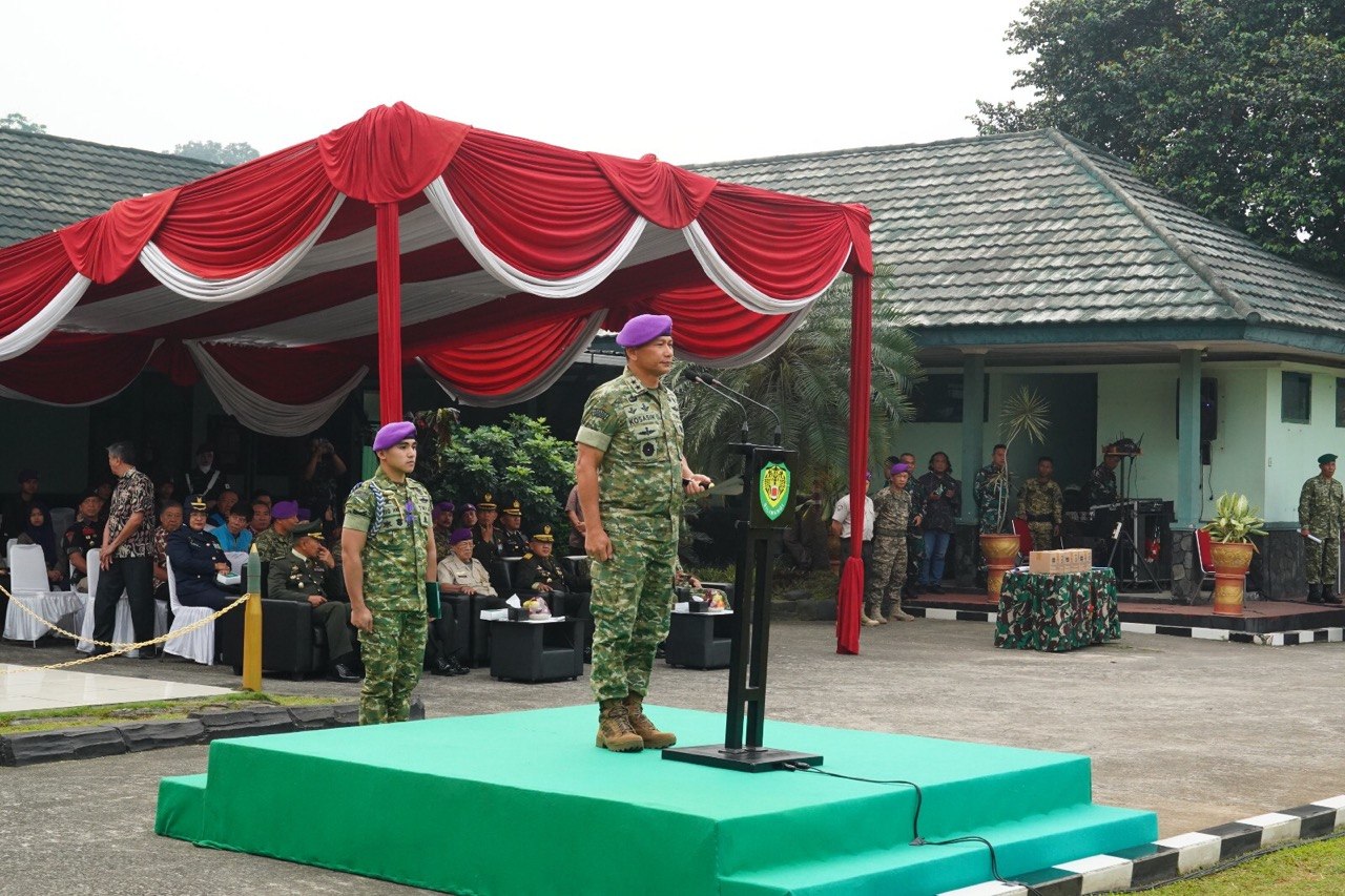 Pangdam III/Slw Pimpin Upacara Hut Menwa Mahawarman yang Ke 67 Tahun 2026