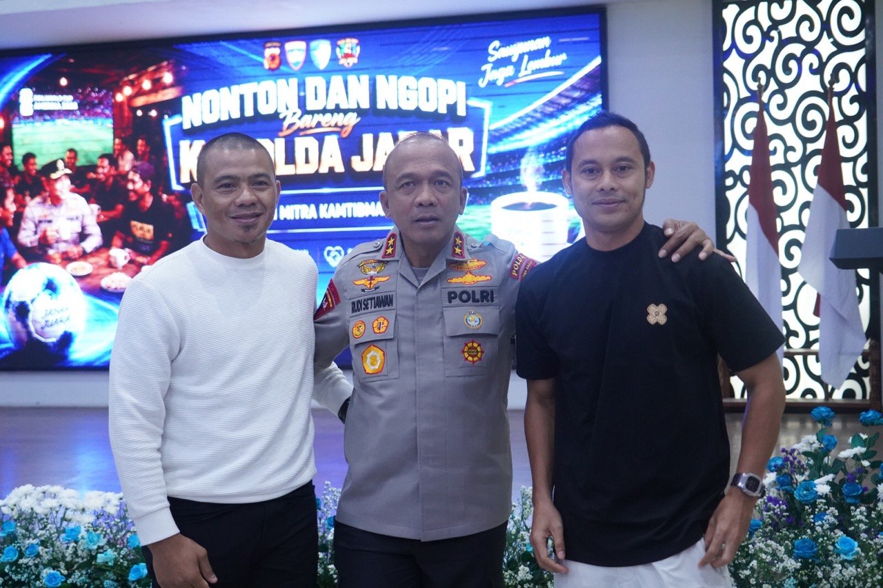 Atep dan Tantan Jadi Magnet di Acara “Nonton dan Ngopi Bareng Kapolda Jabar”, Kehadiran Mereka Bawa Energi Positif