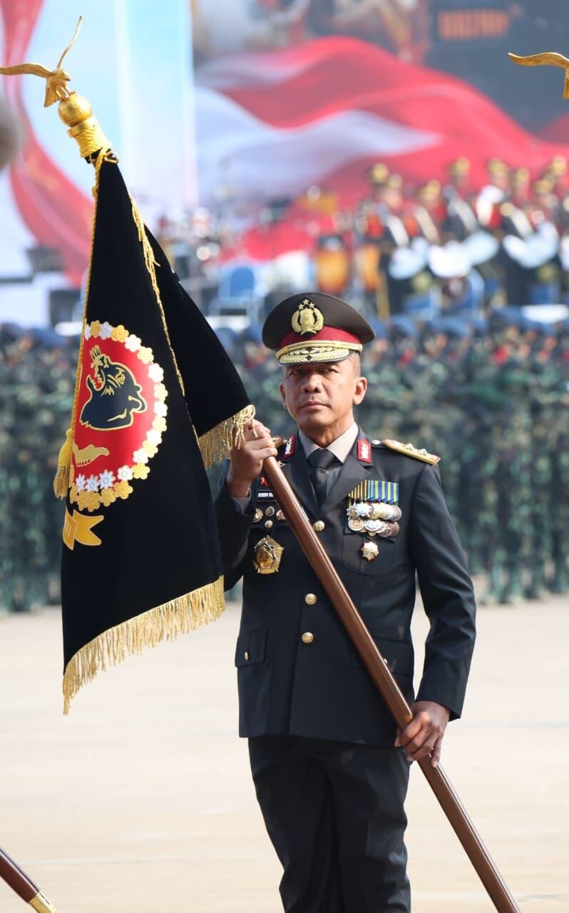 Polda Jabar Raih Penghargaan  Tertinggi Nugraha Sakanti Dari Presiden  Prabowo di Hari Bhayangkara