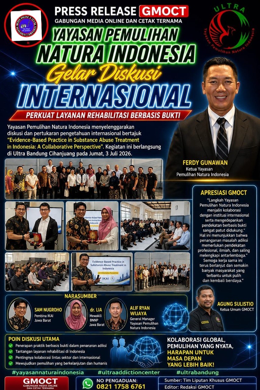 Yayasan Pemulihan Natura Indonesia Gelar Diskusi Internasional, Perkuat Layanan Rehabilitasi Berbasis Bukti
