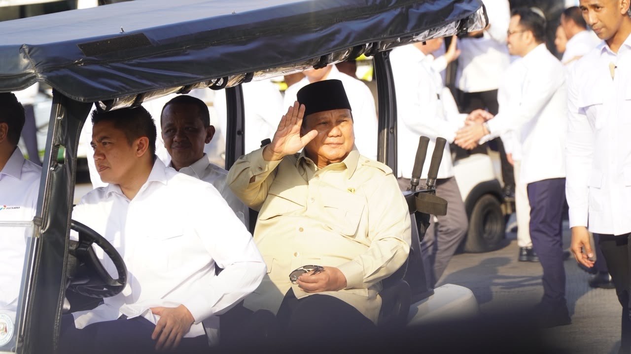 Kapolda Jabar Kawa Kunker VVIP Presiden Prabowo di Tol  KM 57, Jaci 