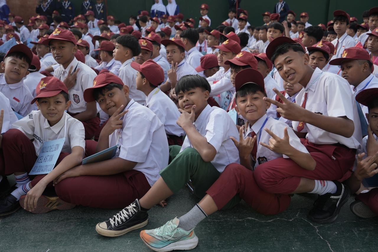 MPLS Serentak di Kabupaten Bandung, Bupati dan Camat Sampaikan Pesan Sekolah Ramah Tanpa Perundungan