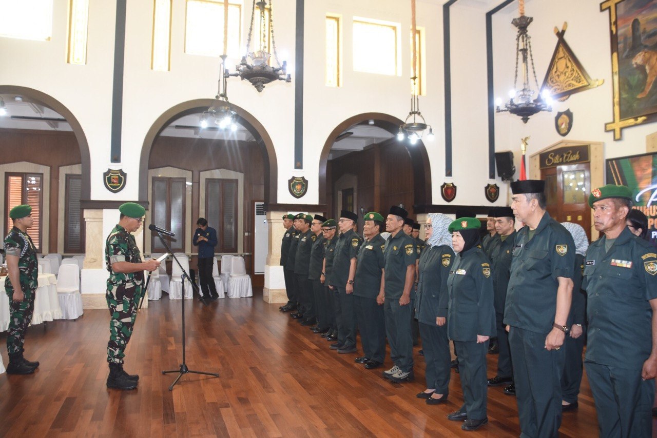 Pengukuhan Pengurus BPC Siliwangi 2026–2031, Pangdam III/Siliwangi Tekankan Kolaborasi dan Semangat Kebangsaan