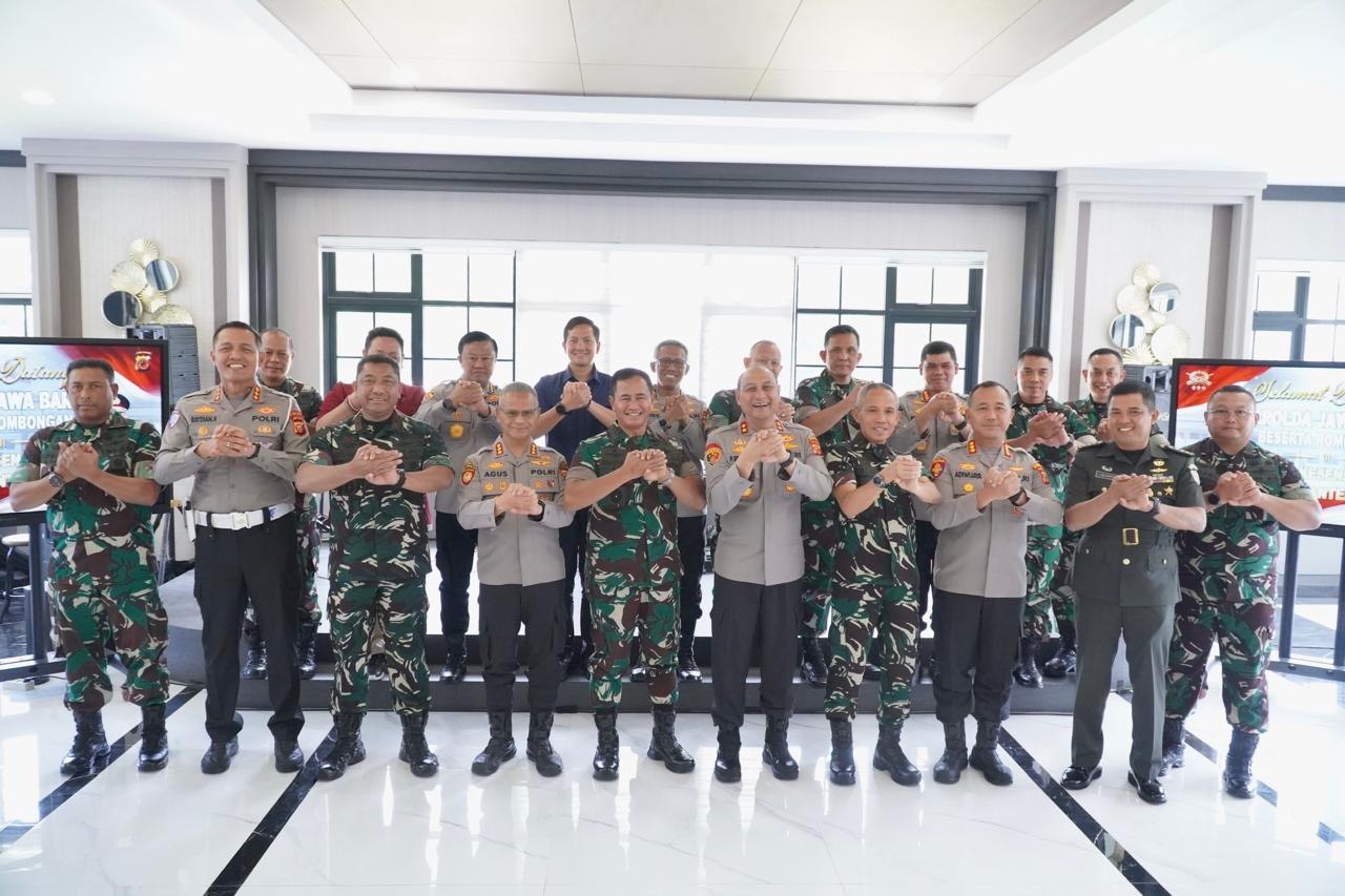 Kapolda Jabar Silaturahmi ke Pussenif TNI AD, Perkuat Sinergitas TNI–Polri