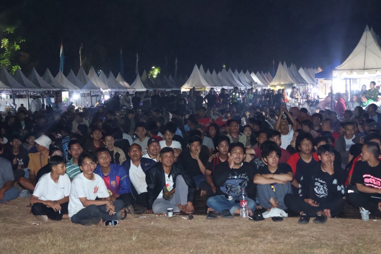 Lebih dari 2.000 Penonton Meriahkan Nobar Final Piala Dunia yang Digelar Lanud Halim Perdanakusuma