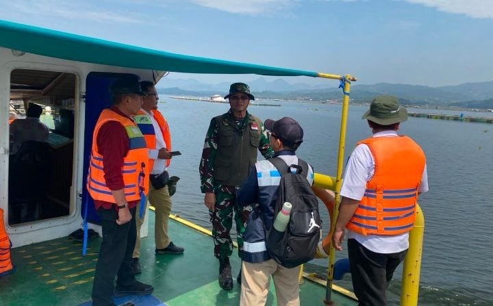 Validasi Data Keramba Jaring Apung di Waduk Jatiluhur, Dansatgas Citarum Harum: Penataan Dilakukan untuk Menjaga Kelestarian Waduk dan Keberlanjutan Mata Pencaharian Masyarakat