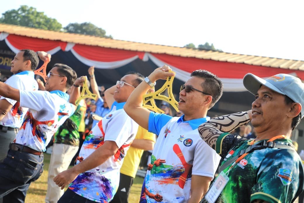 Atlet dari 12 Negara Bertanding di World Boomerang Championships 2026 di Lanud Sulaeman