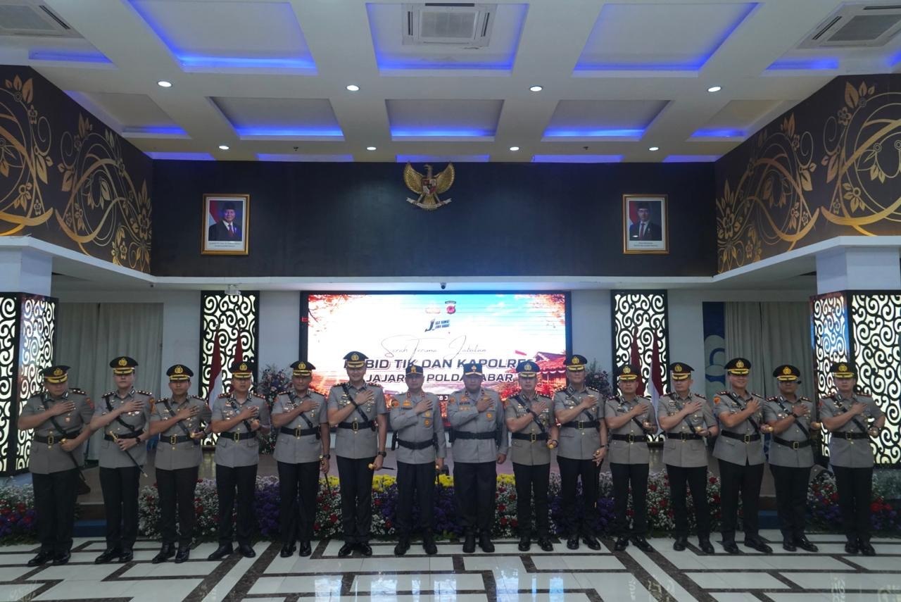 Daftar Lengkap 13 Kapolres Baru di Wilayah Hukum Polda Jawa Barat