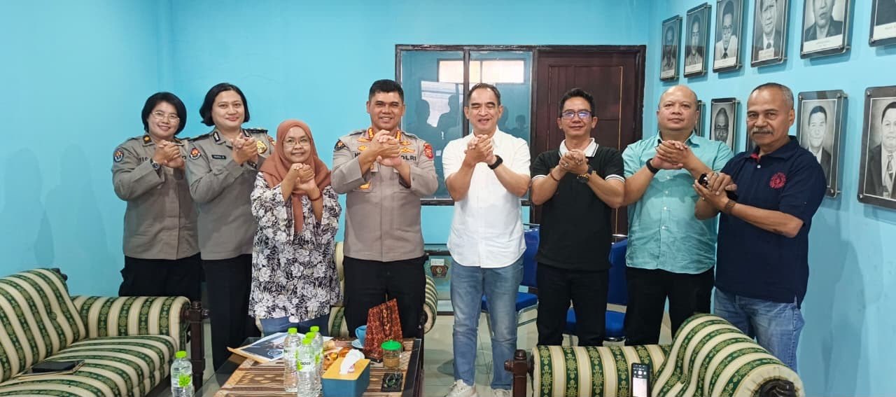 Kabid Humas Polda Jabar Kunjungi PWI Jawa Barat, Dukung Penyelenggaraan Konferprov 2026
