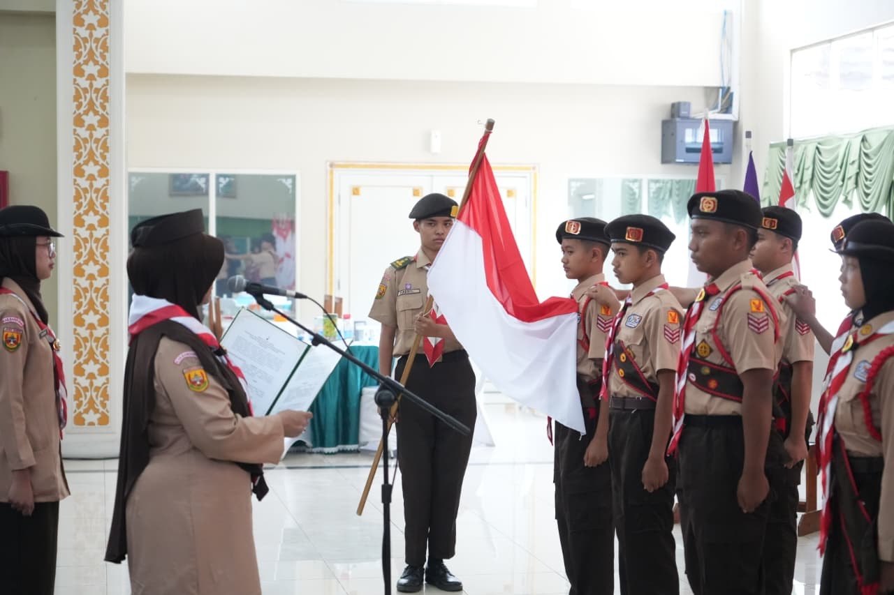 Ikuti Jamnas XII 2026, KDS Lepas 44 Anggota Kontingen Pramuka Kabupaten Bandung