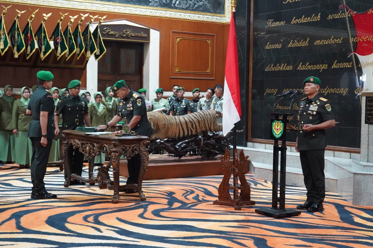 Tradisi Sertijab Pejabat Kodam III/ Slw, Pangdam Tekankan Integritas dan Profesionalisme
