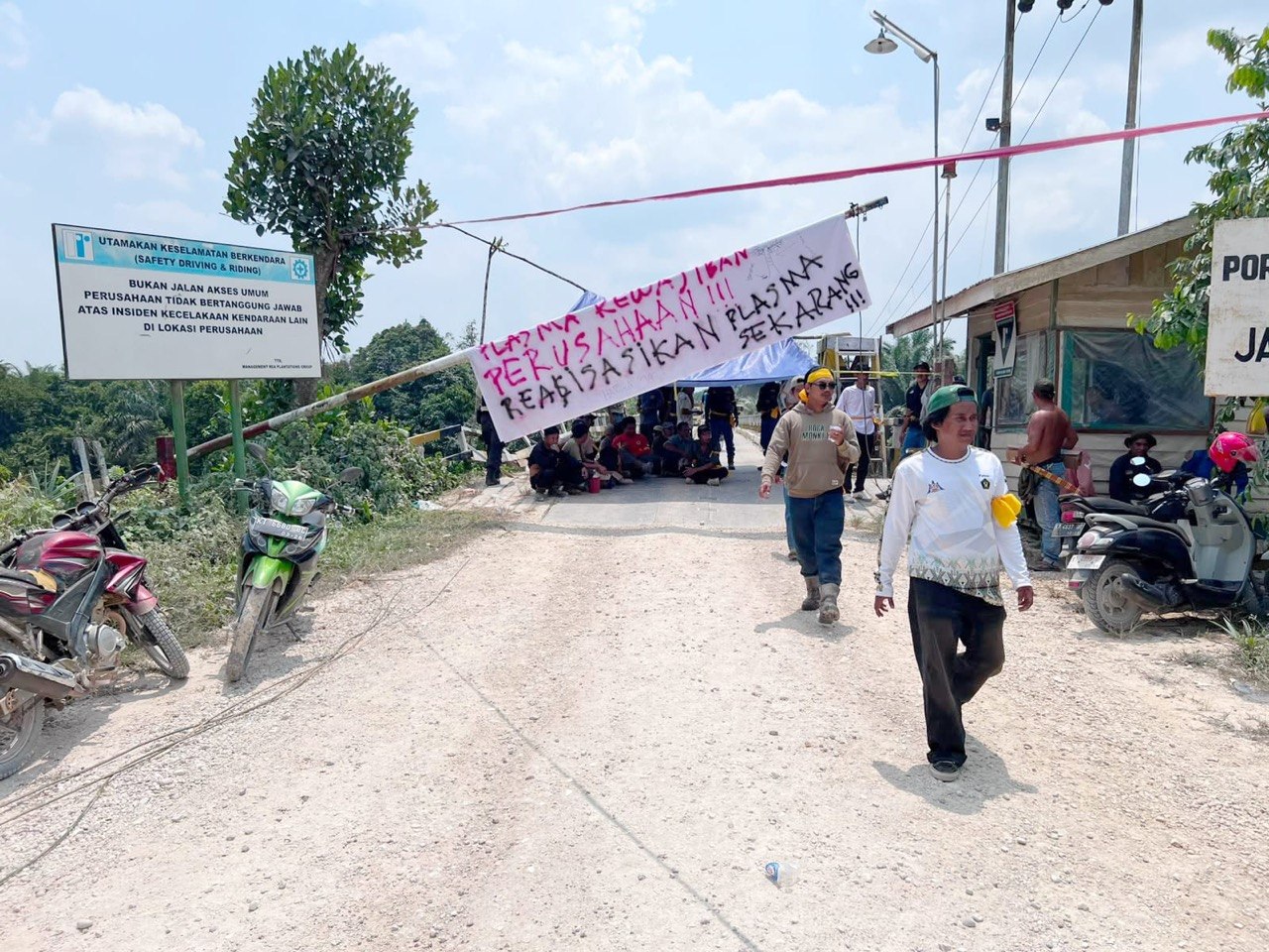 Ratusan Warga Long Beleh Haloq Tuntut Realisasi Plasma 20 Persen dari PT REA Kaltim