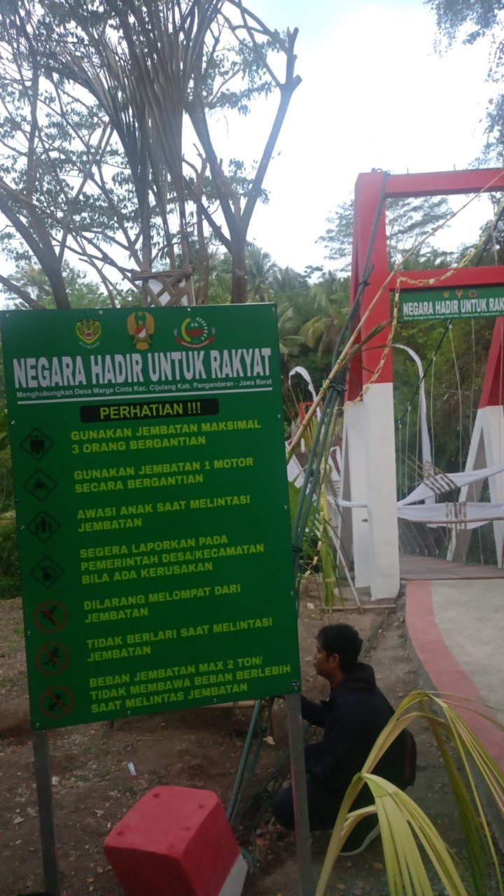 Jembatan Pongpet Miring Saat Peresmian, TNI AD Luruskan Fakta Kondisi dan Penyebabnya