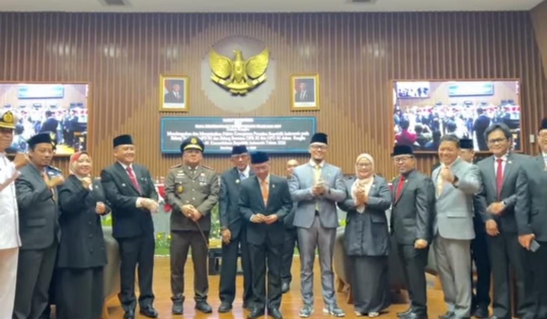 DPRD Kota Bandung Gelar Rapat Paripurna Dengarkan Pidato Kenegaraan Presiden RI