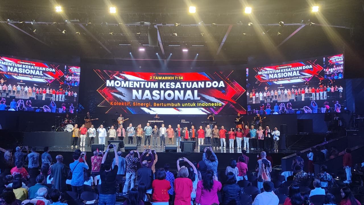 Momentum Kesatuan Doa Nasional Pada HUT RI ke-81: 8 Aras Gereja Nasional Deklarasikan Kesatuan Tubuh Kristus