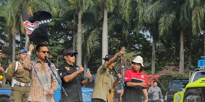 Bupati KDS Lepas 60 Jimny: JICO Bandung Bawa Misi Sosial