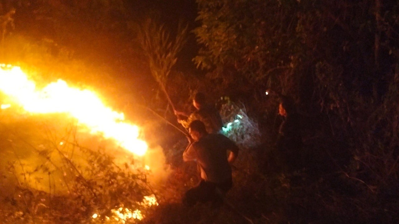 Kebakaran Lahan Kosong Seluas 2 Hektare di Desa Sanca Indramayu Berhasil Dipadamkan