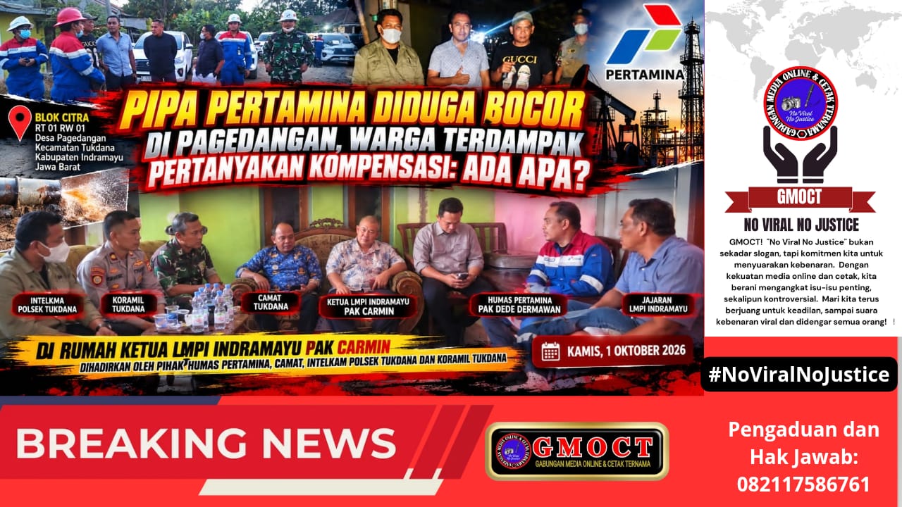 Pipa Pertamina Diduga Bocor di Pagedangan, Warga Tuntut Kejelasan Perizinan & Kompensasi