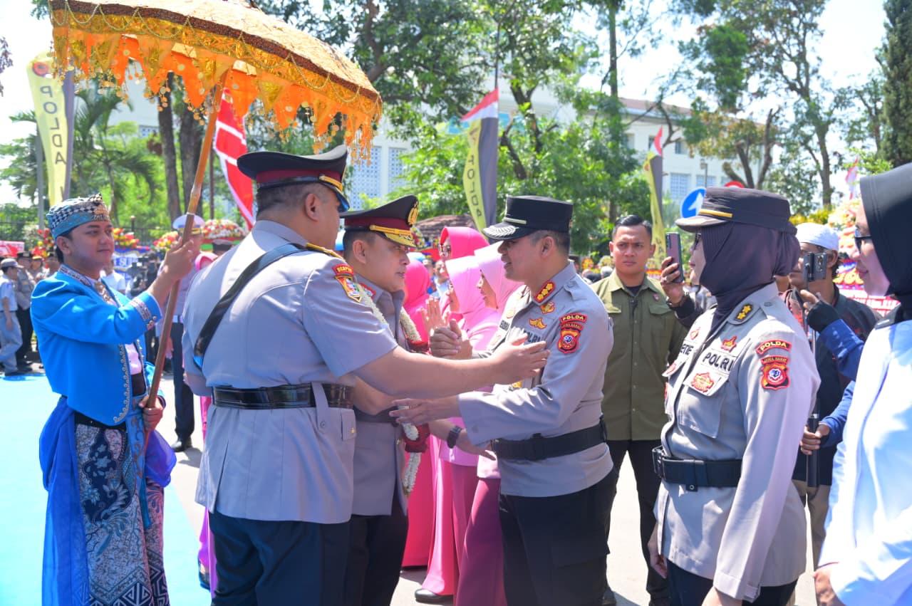 Polda Jabar Sambut Wakapolda Baru Brigjen Pol. Rachmad Iswan Nusi