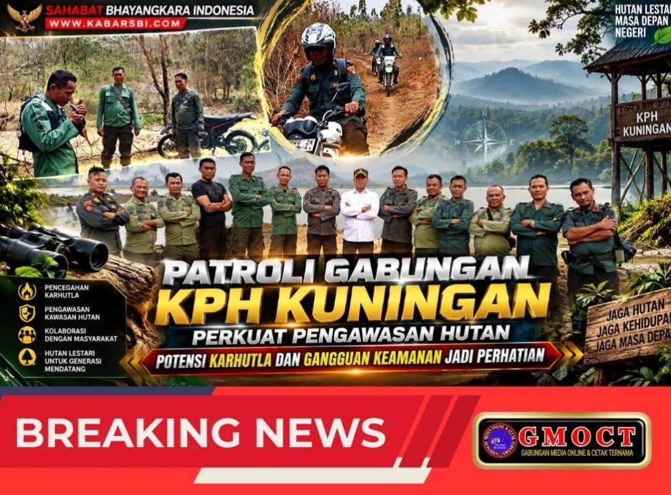 Patroli Gabungan KPH Kuningan Perkuat Pengawasan Hutan, Potensi Karhutla dan Gangguan Keamanan Jadi Fokus