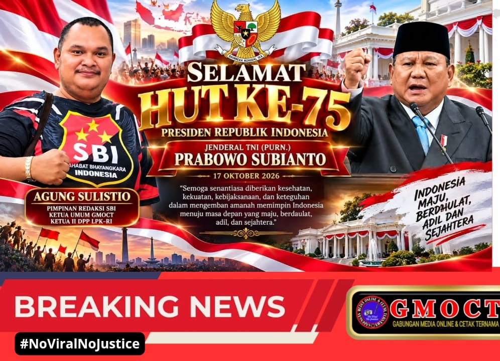 HUT ke-75 Presiden Prabowo Subianto: Agung Sulistio Sampaikan Doa dan Harapan untuk Indonesia yang Maju dan Berdaulat