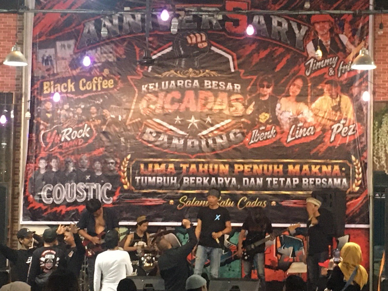 Keluarga Besar Cicadas Bandung Rayakan HUT ke-5, Penuh Semangat Kebersamaan
