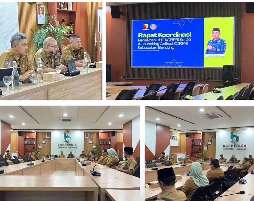 BAPPERIDA Kabupaten Bandung Bergerak Terus: Pembangunan Terarah, Sinergi Semakin Kuat
